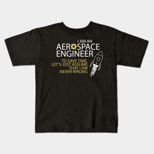 Aerospace engineer - Space Kids T-Shirt